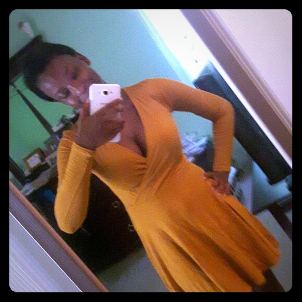 Yellow dress